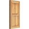 Ekena Millwork Framed Board-n-Batten Shutters, Rough Sawn Western Red Cedar, 10 3/4W x 22H, PR RBF06S11X022RWR - alternate 3